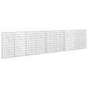 vidaXL Gabion med 3,5 mm tråd og 5x10 cm mesh 450x10x100 cm