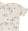 Petit Piao T skjorte   Blomster Trykk   Clover   Petit Piao   1 år 80   T skjorte   Beige