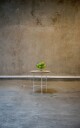 Mavis Tribeca Side Table 47 cm Soaped Rustic Oak/White Legs