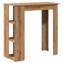  Barbord med hylle artisan eik 102x50x103,5 cm konstruert tre 8721158441102