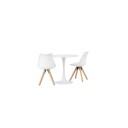 Venture Home Spisegruppe Venture Home Hamden Ø80 cm med 2 stk Zeno Stoler GR23919
