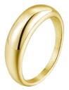Bud to rose Arc Ring Steel Gold 