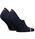 Tommy Hilfiger Sokker 2 pack Footie Svart 43/46 Sokker 43 46
