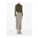 Maison Margiela Dame Skjørt Brun XS,