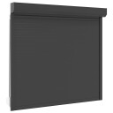  Rullegardin Antrasitt 160 x 150 cm Aluminium og Polyuretan