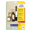 Avery Manila tusjer ultrahvit sateng finish 90 x 50 mm SAV-T2002-10