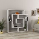 Labirent Bokhylle 125 cm - Hvit