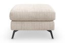 Ocean Lyx Fotskammel - Beige/Svart