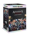 Assassin's Creed: Legacy 1000 Piece Jigsaw Puzzle Game Measuring 68cm X 48cm