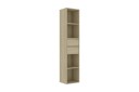 Bokhylle sonoma eik 36x30x171 cm sponplate  
