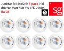 SG Junistar 2700K Eco IsoSafe 8 pack
