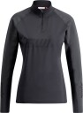 Swix  RaceX Dry Half Zip W Undertøy Overdel Jet Black M