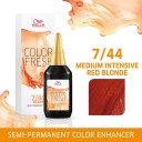 Wella Professionals Color Fresh 7/74 Medium Brown Gold Blonde 75 ml