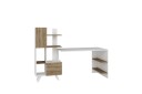 Etormay Skrivebord 60x170 cm Hvit/Brun   Hanah Home