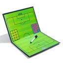 Sammenklappelig magnetisk taktiktavle til fodbold