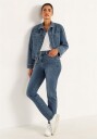 Rette jeans i superstretch denim