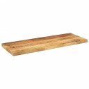  Bordplate 70x40x2,5 cm rektangulær grovt heltre mango