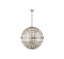 Mill taklampa Burnished Silver Leaf