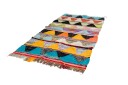 Marokkansk Boucherouite teppe 135 x 270 cm Størrelse: 135 x 270 cm
