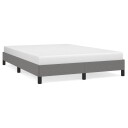  Sengeramme uten madrass mørkegrå 135x190 cm Double stoff