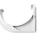 Plastmo brakett jern - rund 12" hvit white
