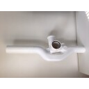 RAUVENT Ventilasjonsrør   Senter + Høyre Ø110x1132mm