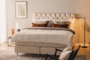 Oslo Lyx Sengepakke Kontinentalseng 160x200 cm - Lysebeige