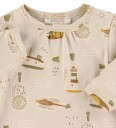 Joha Kjole Lys Beige m. Trykk 60 Kjole Brun
