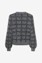 Only   Genser Onldoffa Ls O Neck Glitter Knt   Grå