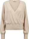 MOS MOSH Mmady Cashmere Wrap Knit   OXFORD TAN   XS