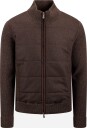 Gran Sasso Hybrid jacket flanel wool 54 brun herre
