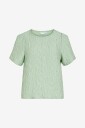 Vila Topp viSophia O neck S/S Grønn