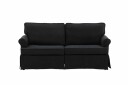 Venture Design Anton 2 setersofa Svart/Svart