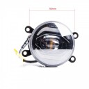 EINPARTS DUOLIGHT DL39 Tåkelyskaster