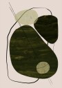Earthy Abstraction Plakat Plakat / 40x50cm