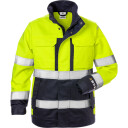Fristads Jacka Flamskyddad 4590 Flam Klass 3, Dam Varsel Gul/marinblå S