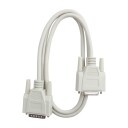 ELETRA DB15 DC M - F 1M KABEL, GRÅ