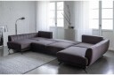 Katun Sovesofa Dobbeltsjeselong   Rød