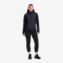 RevolutionRace Evolution Hybrid Fleece Jacket Dame Black Størrelse:M   Dame > Overdeler > Fleece & midlayers