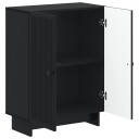 vidaXL Baderom Oppbevaringsskap EDE Svart 59,5 x 31 x 80 cm