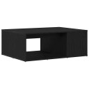  Kaffebord Svart Eik 90x67x33 cm Konstruert tre