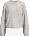 JJXX Kids Jxvaleria Crew Neck Knit Grl   LIGHT GREY MELANGE   128