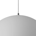 Flowerpot VP2 hengelampe Ø 50 cm lysgrå matt – &TRADITION   Stue   Design   Aluminium   Med skjerm