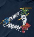 LEGO® Ninjago Hettegenser   LWSian 603   Navy   LEGO® Wear   9 år (134)   Hettegenser   Marineblå