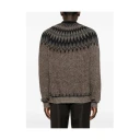 Roberto Collina Herre Strikkevarer Brun 2XL,
