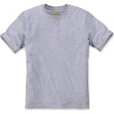 Carhartt Men's Relaxed Fit Heavyweight Short Sleeve T-Shirt M , Heather Grey