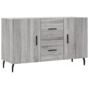 vidaXL Skjenk grå sonoma 100x36x60 cm konstruert tre