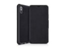 ITSKINS HYBRID // FOLIO - Lommebok for mobiltelefon - helnarvet lær - svart - 6.5 - for Apple iPhone XS Max