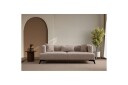 Malkiat Sofa 3 seter   Beige/Svart