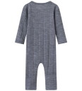 Name It Folkstone Gray NBMWang Ull Needle Natt Drakt Solid Noos 56
